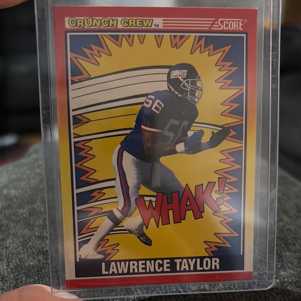 Lawrence Taylor Crunch Crew Card